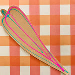 Handpainted Leather Bookmarks