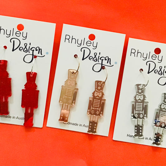 Christmas Nutcracker Statement Earrings