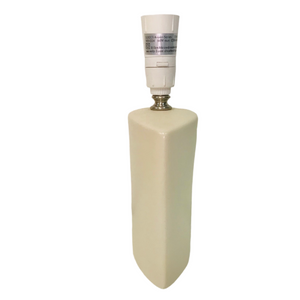 Lamp Base Only - Flattened Oval Ceramic Table Lamp