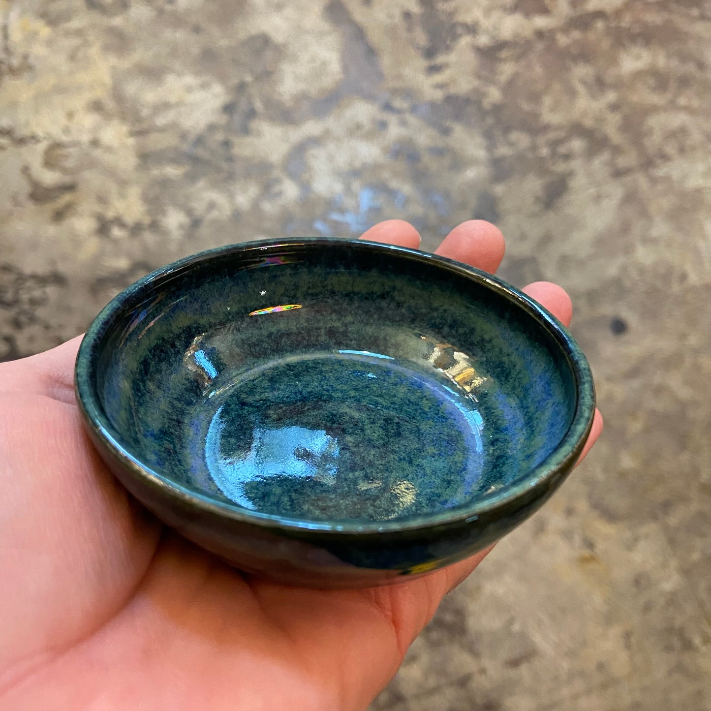 Handthrown Pottery Round Small Bowls & Trinket Dishes