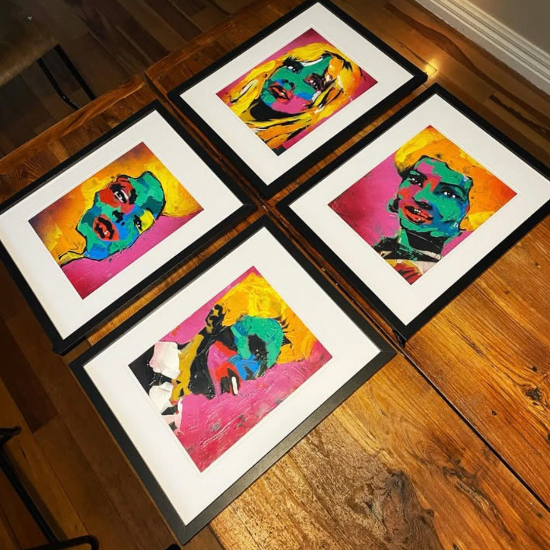 Spraypaint & Acrylic Original Artwork - Icons