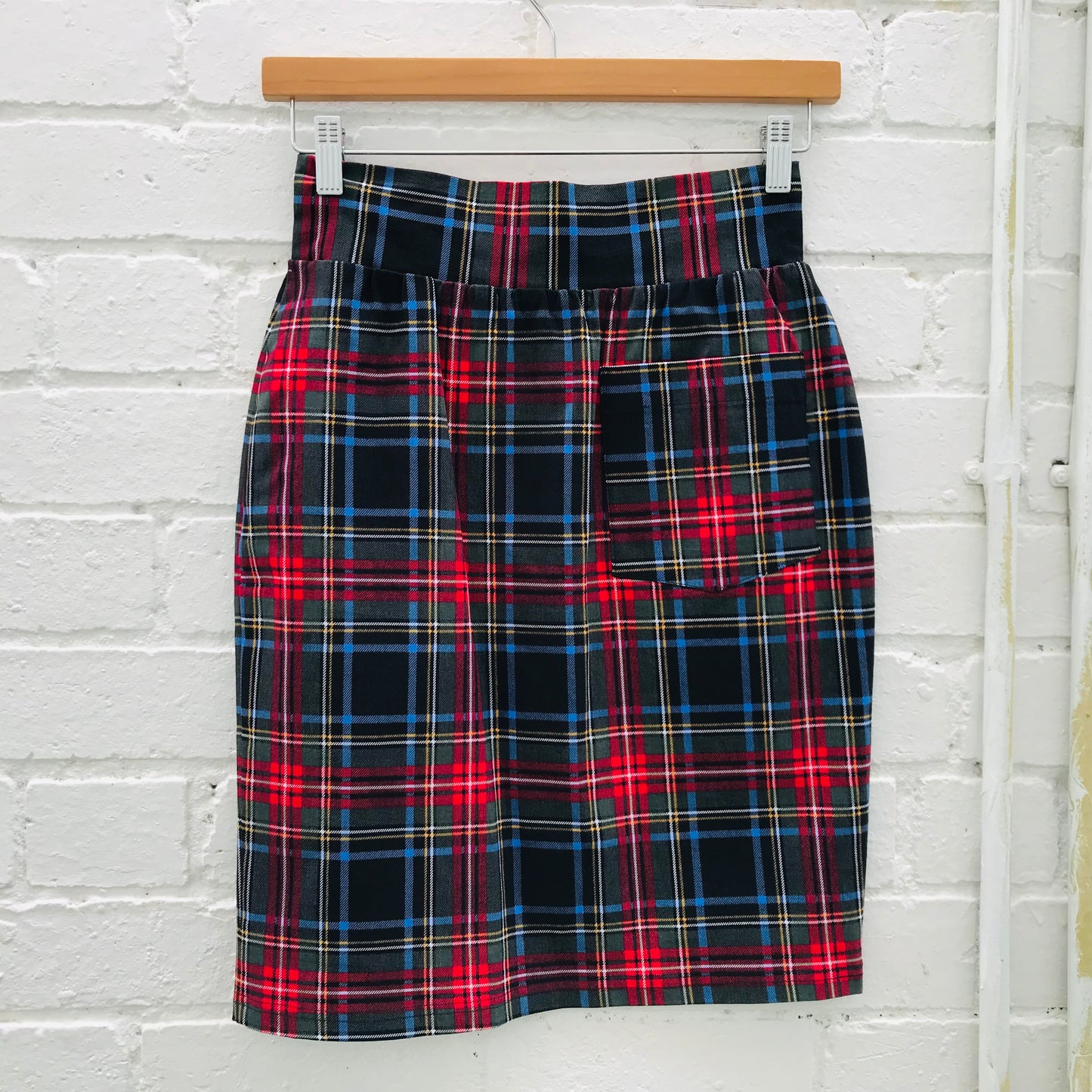 Women's Handmade Tube Skirt - Tartan