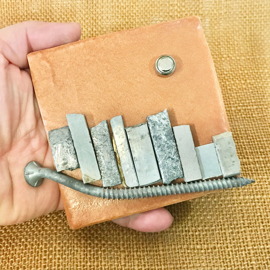 Found Object Sculpture - River City 2