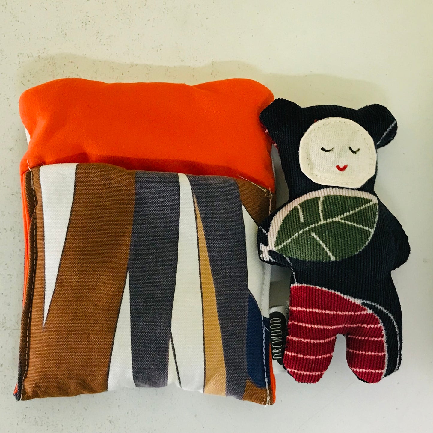 Handmade OOAK Mini Sleepy Bear with Sleeping Bag