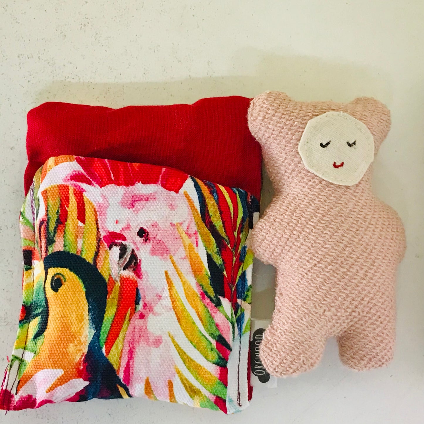Handmade OOAK Mini Sleepy Bear with Sleeping Bag