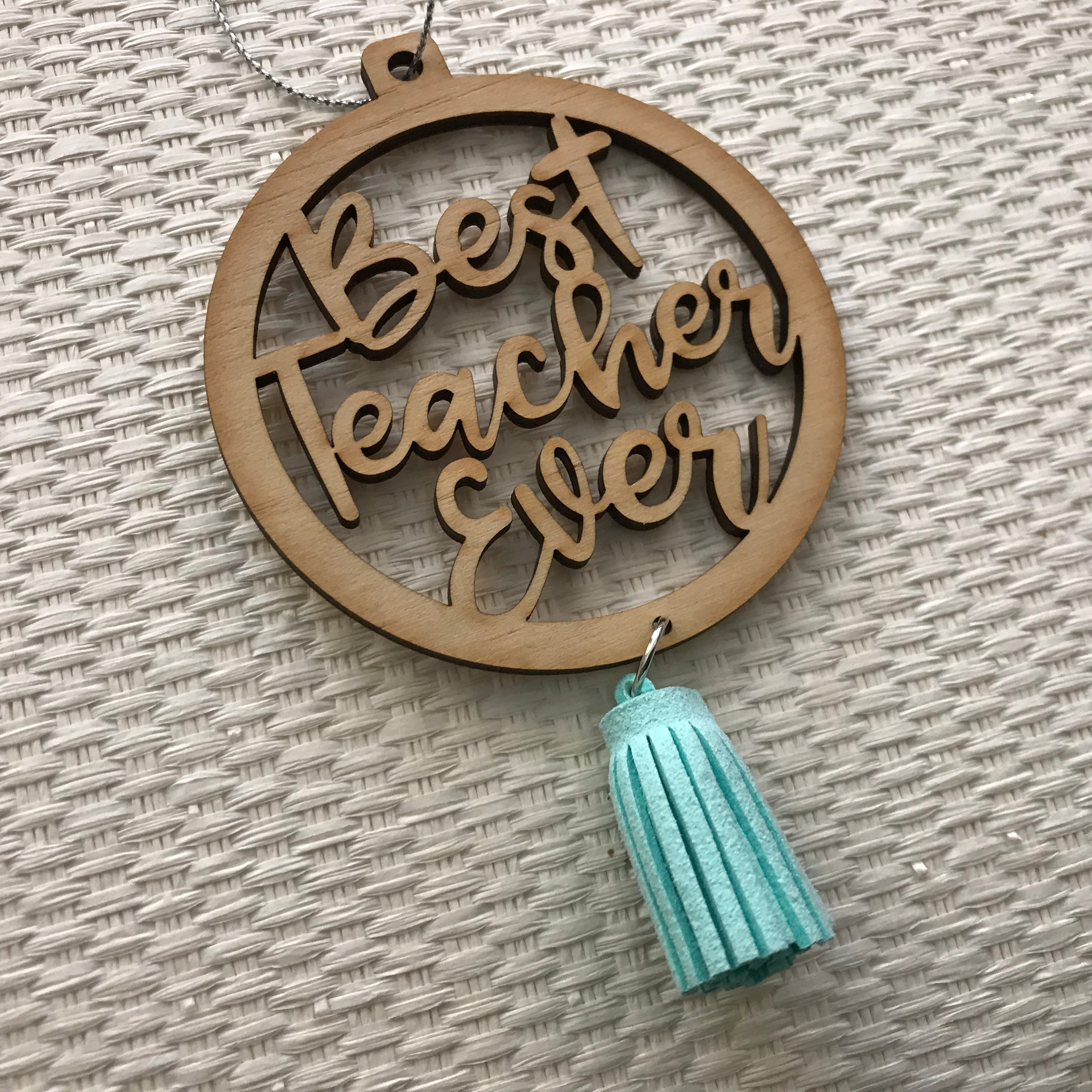 Christmas Decorations - BEST TEACHER EVER!