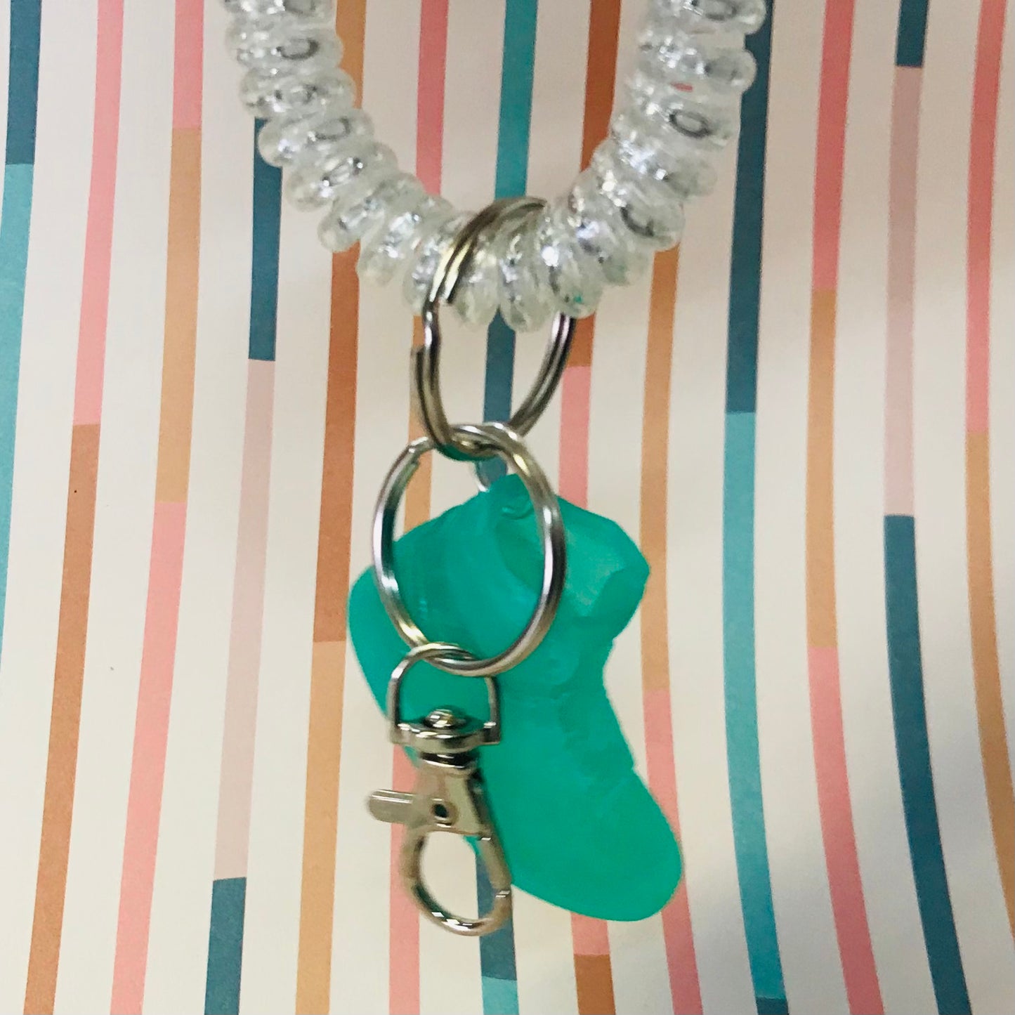 Eco Resin Bracelet Keychains ** ON SALE **