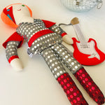 David Bowie Ziggy Stardust Cloth Doll