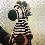 Crochet Zebra Toy