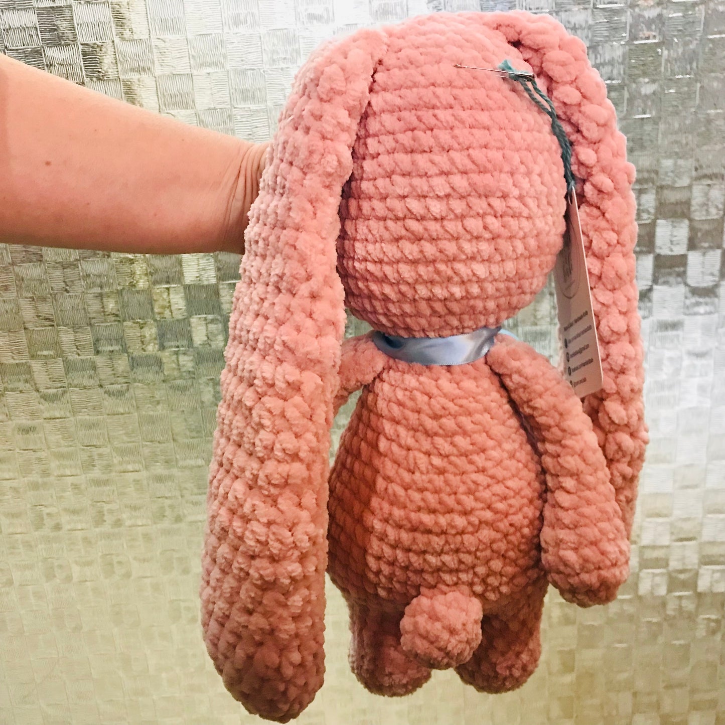 Standing Bunny Crochet Toy
