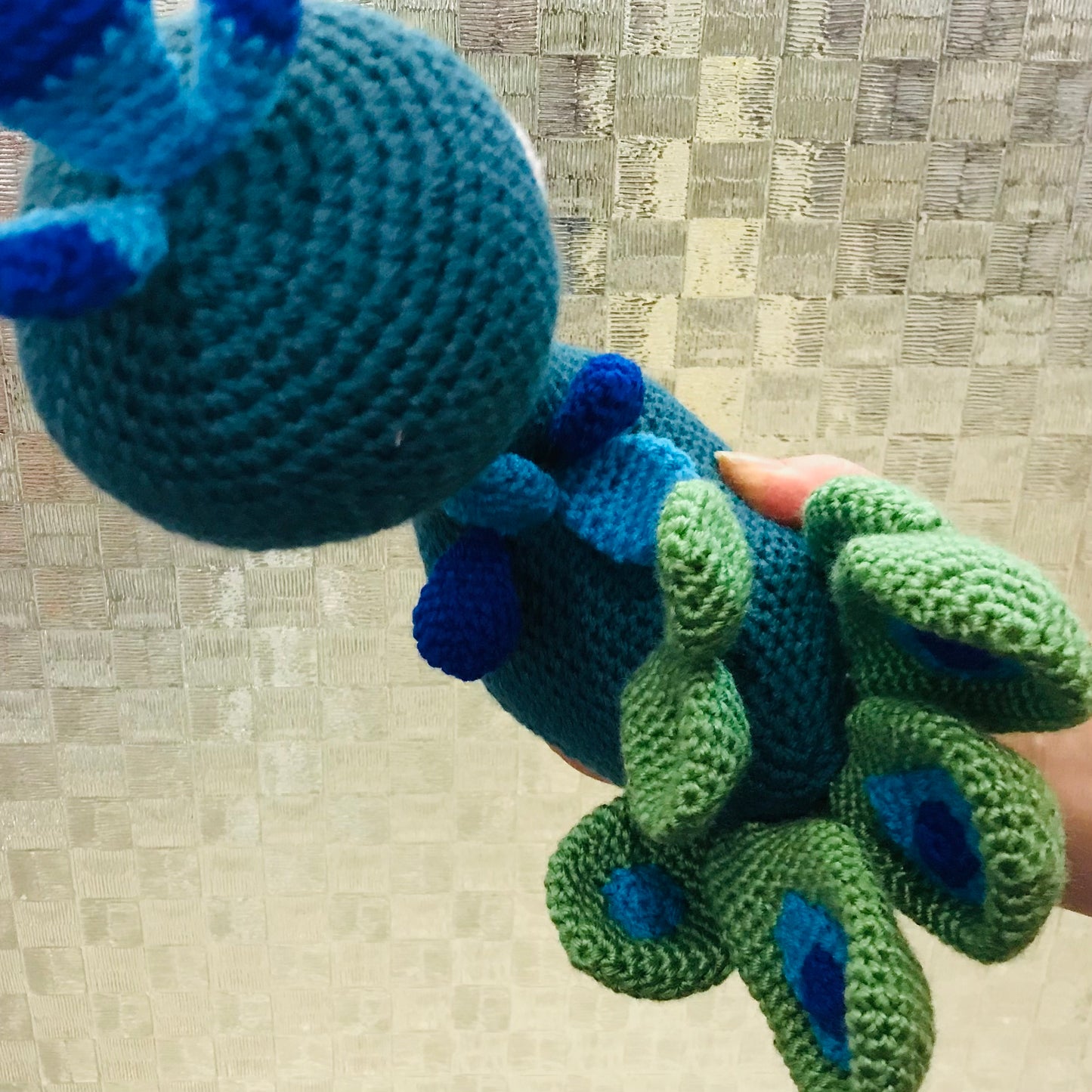 Peacock Crochet Toy
