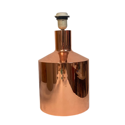 Lamp Base Only - Copper Barrel Table Lamp