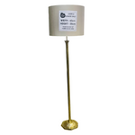 Lamp Base Only - Brass Column Floor Lamp