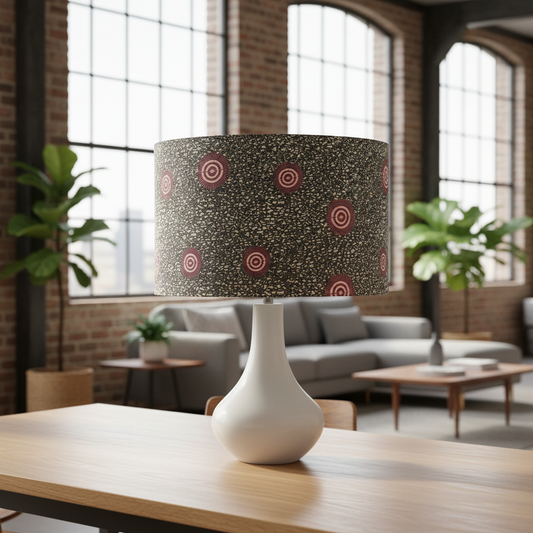 Custom Lamp Shade only - Umbria in Brick