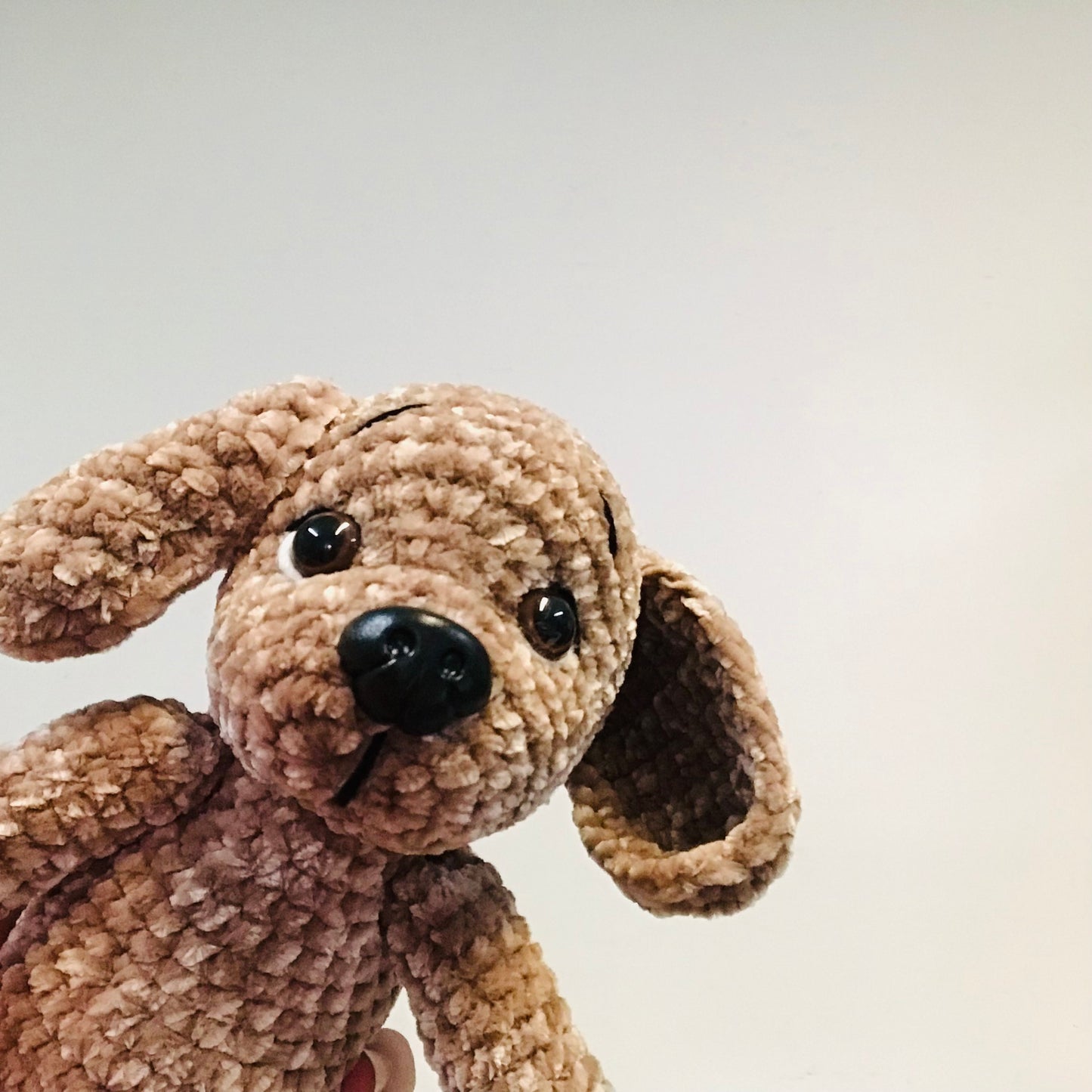 Puppy Dog - Small Dark Tan