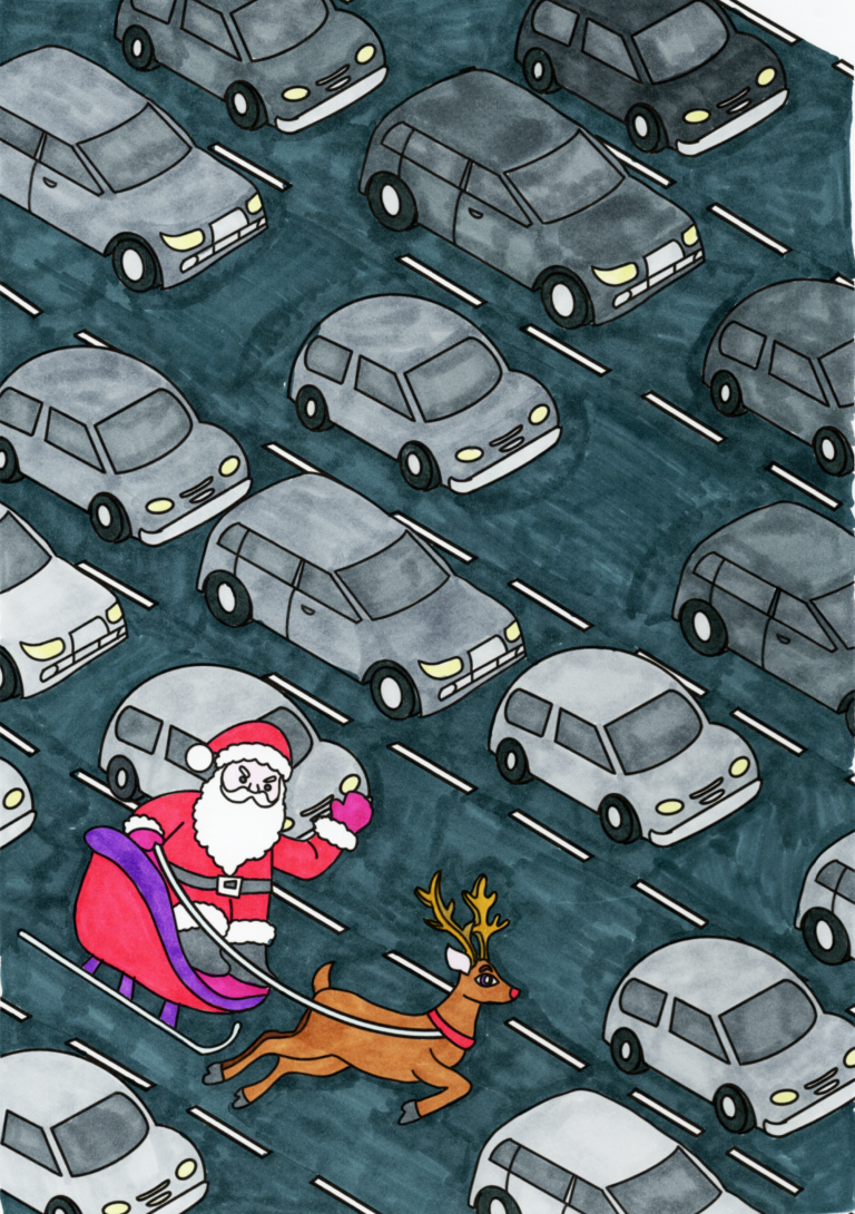 Adult Colouring Book - Crappy Christmas