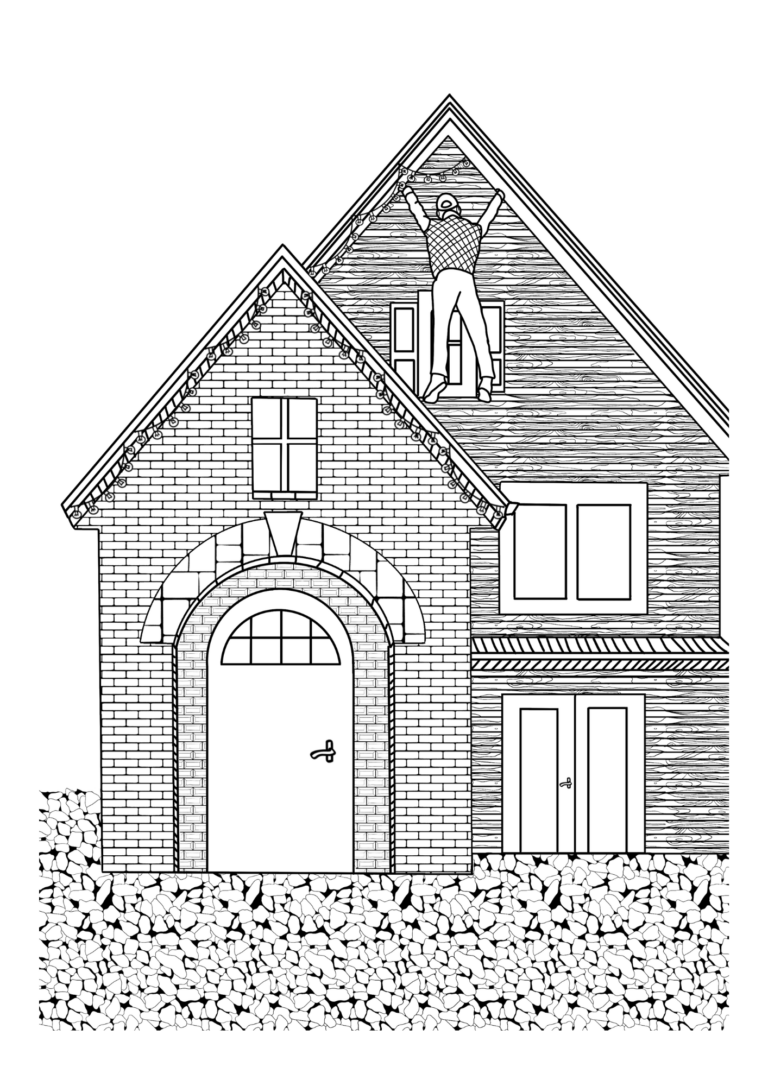 Adult Colouring Book - Crappy Christmas