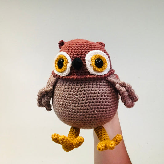 Owl Crochet Toy