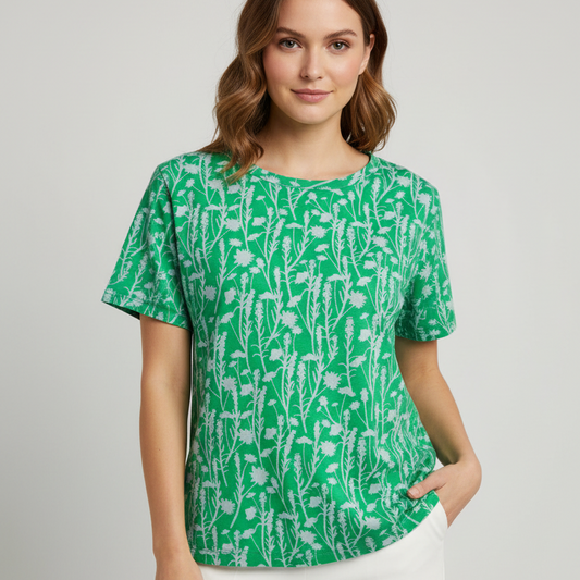 Women's Handmade Basic Top - Field Days