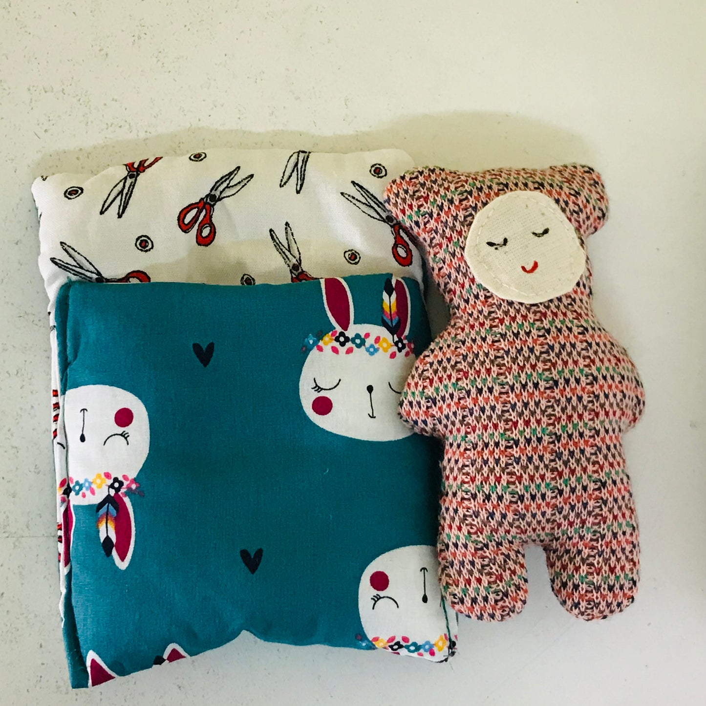 Handmade OOAK Mini Sleepy Bear with Sleeping Bag