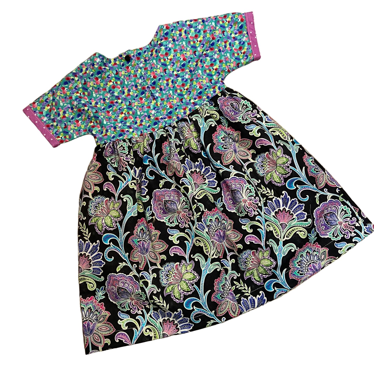 The Moxie Handmade Dress - Paisley Speckles