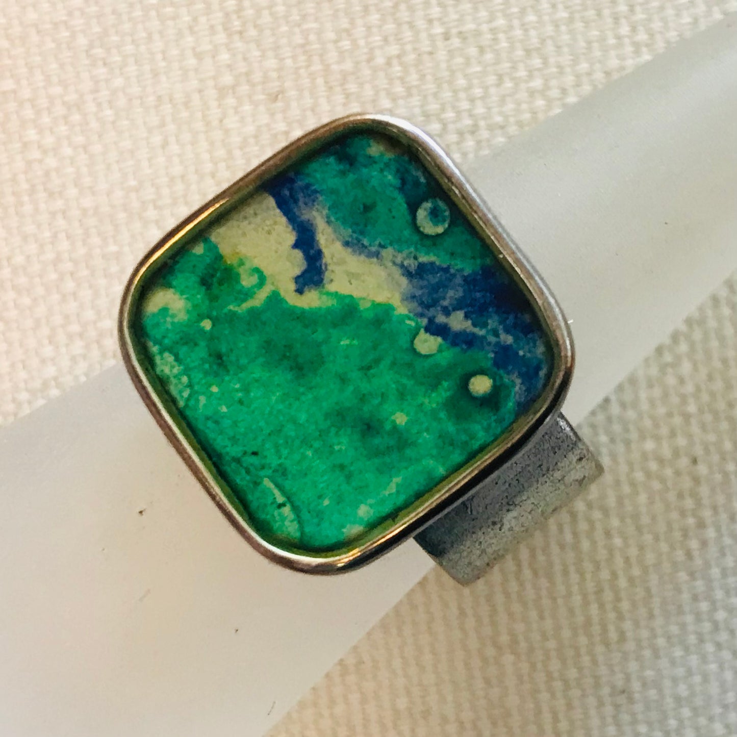 Mixed Metal & Resin adjustable rings