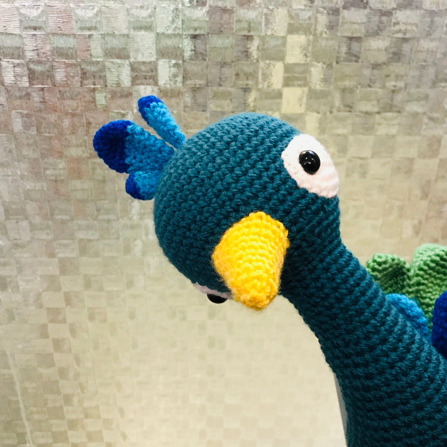 Peacock Crochet Toy