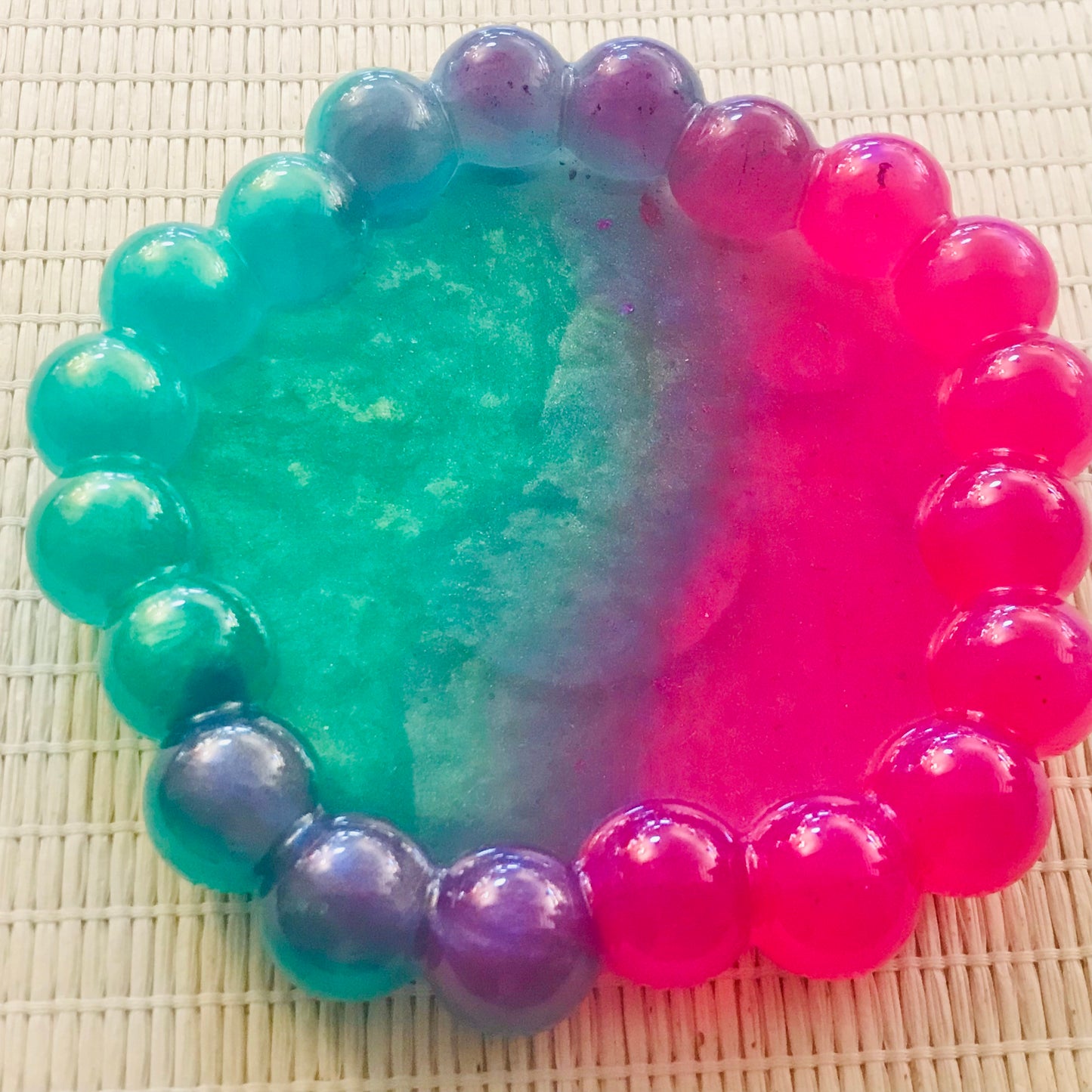 Eco Resin Bobble Trinket Dish