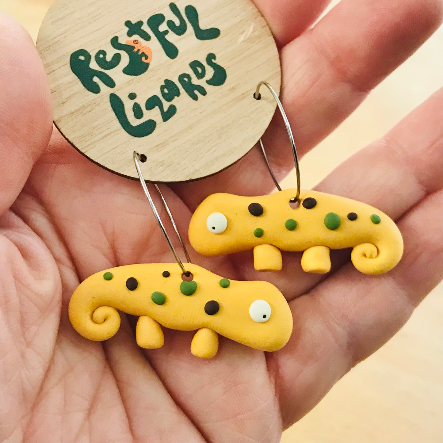 Handmade Polymer Clay Earrings
