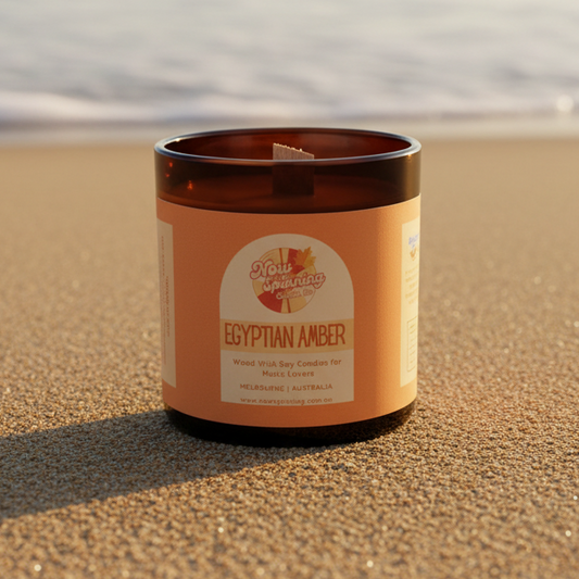 Candles for Music Lovers - Egyptian Amber