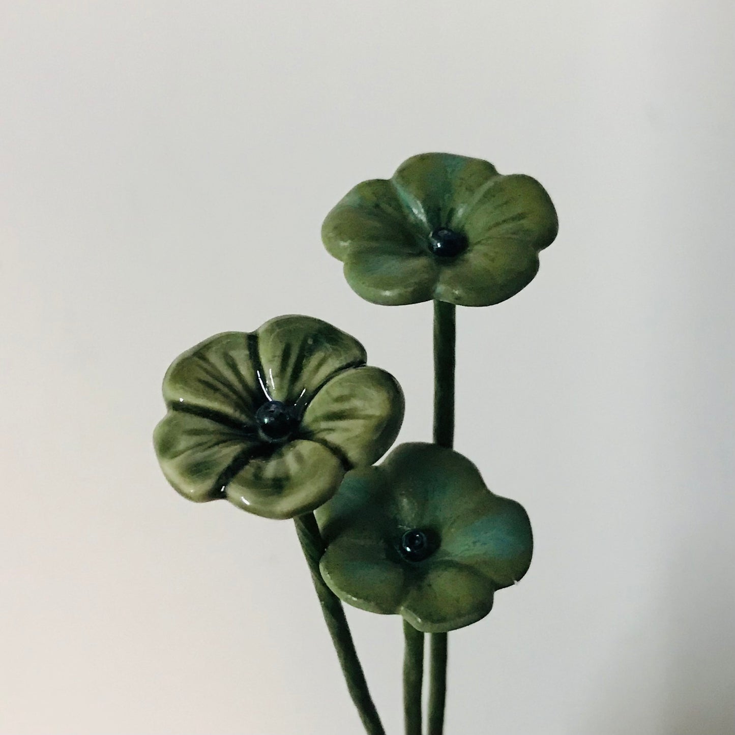 Handthrown Ceramic Flower