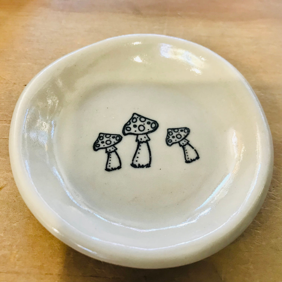 Handthrown Pottery Round Small Bowls & Trinket Dishes - Patterned & Coloured