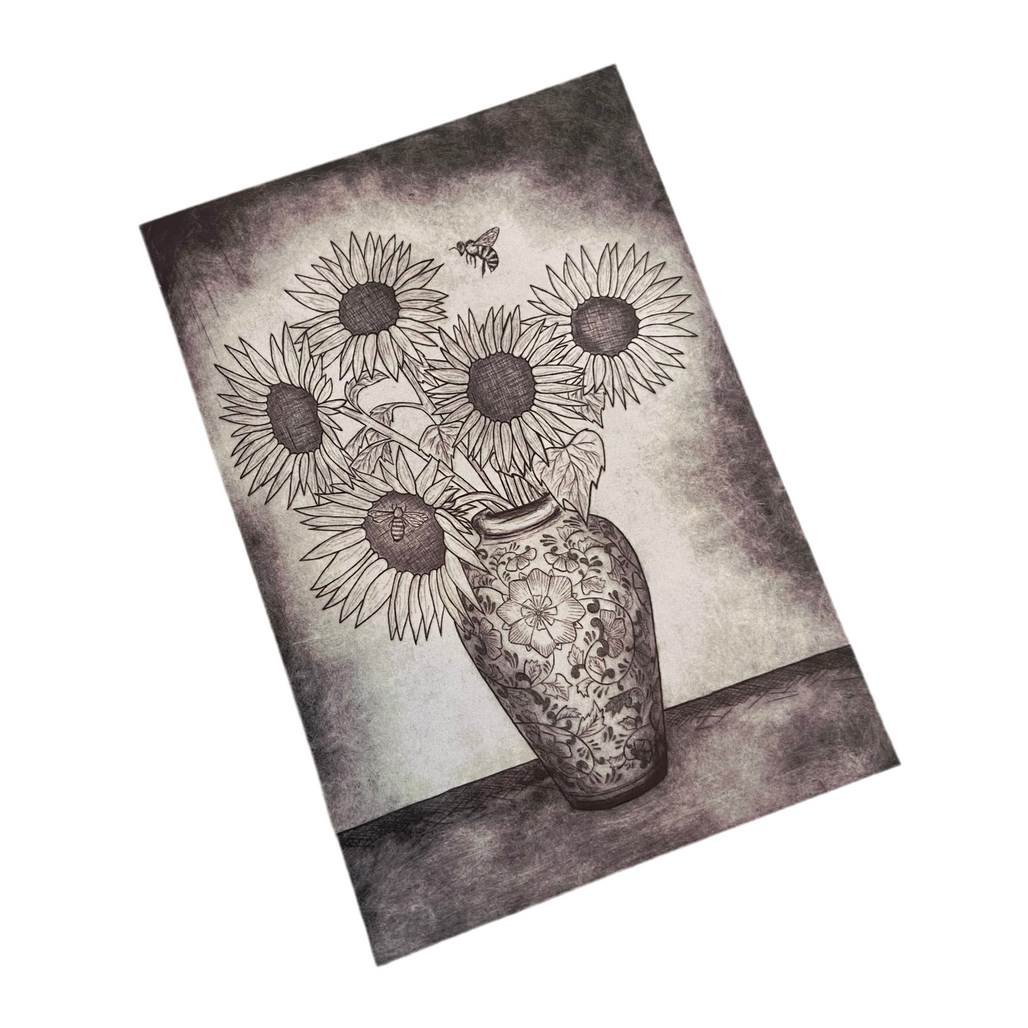 Original Art Print Blank Greeting Cards - individual