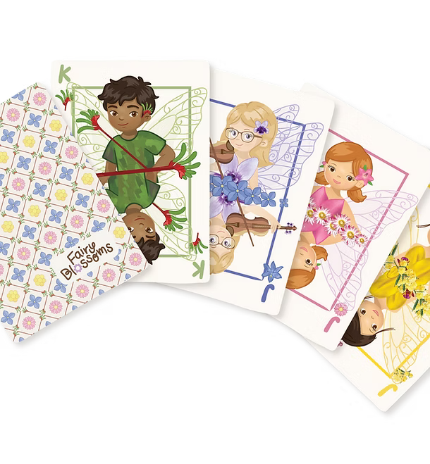Fairy Blossoms Premium Playing Cards
