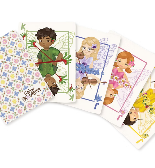 Fairy Blossoms Premium Playing Cards