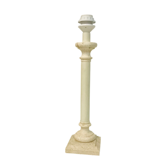 Lamp Base Only - Marble Column Table Lamp