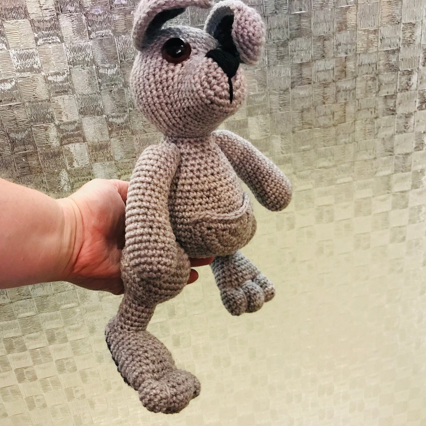 Kangaroo Crochet Toy