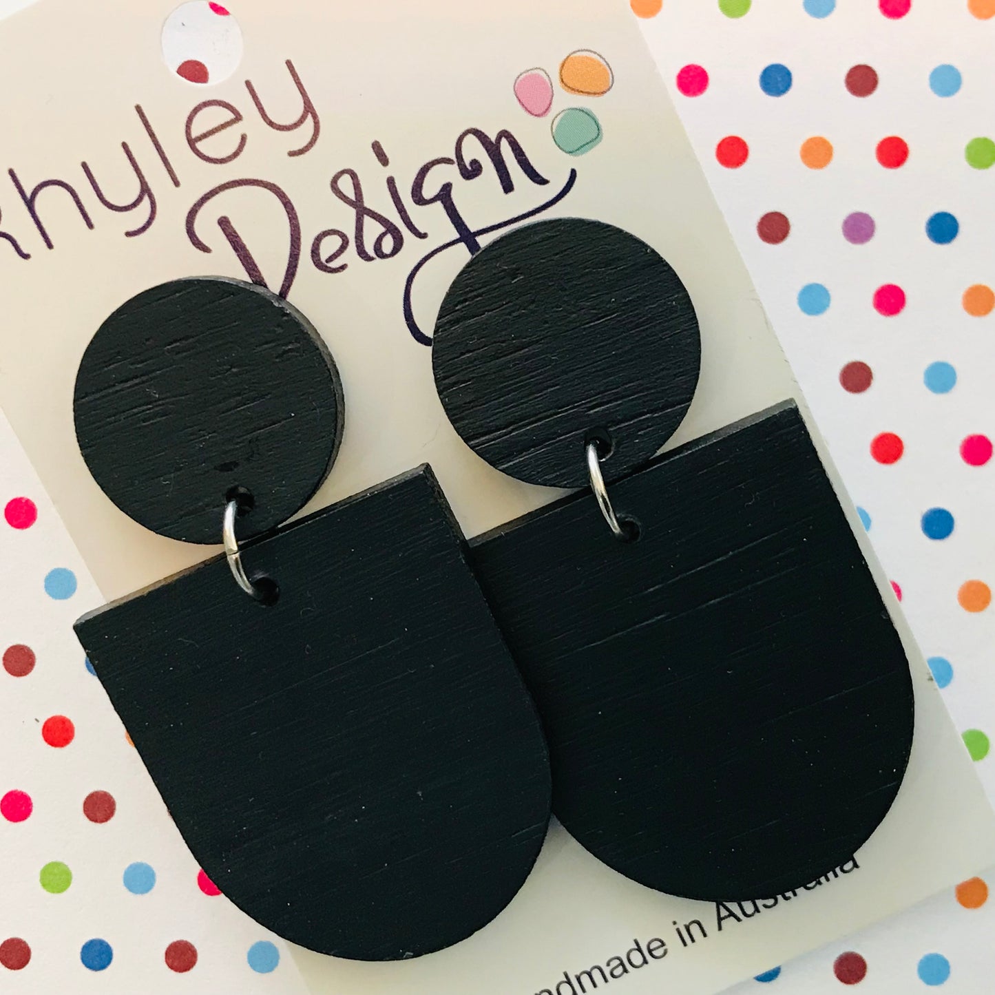 Twin Drop Statement Earrings