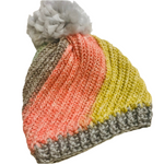 Crochet Wool Blend Beanies - various colours