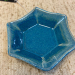 Handthrown Pottery Octagonal Star Bowls & Trinket Dishes - printed