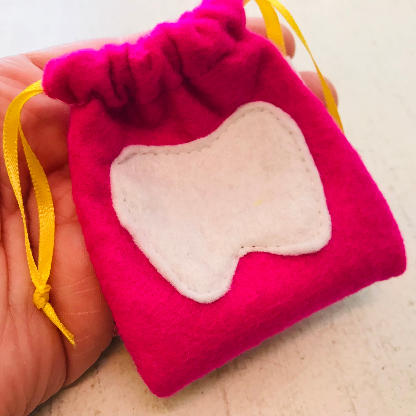 Felt Tooth Fairy Bags
