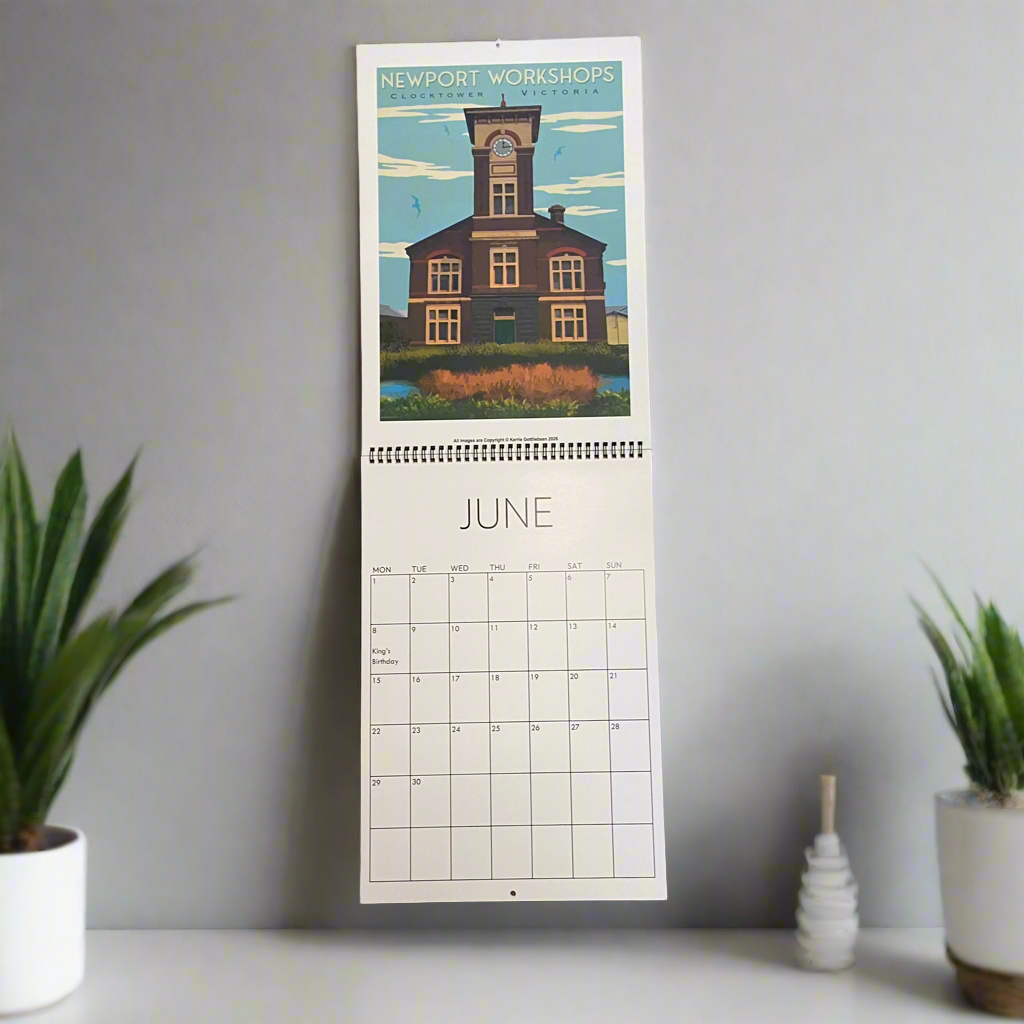 2026 Westie Wall Calendar by Kerrie Gottliebsen (A3)