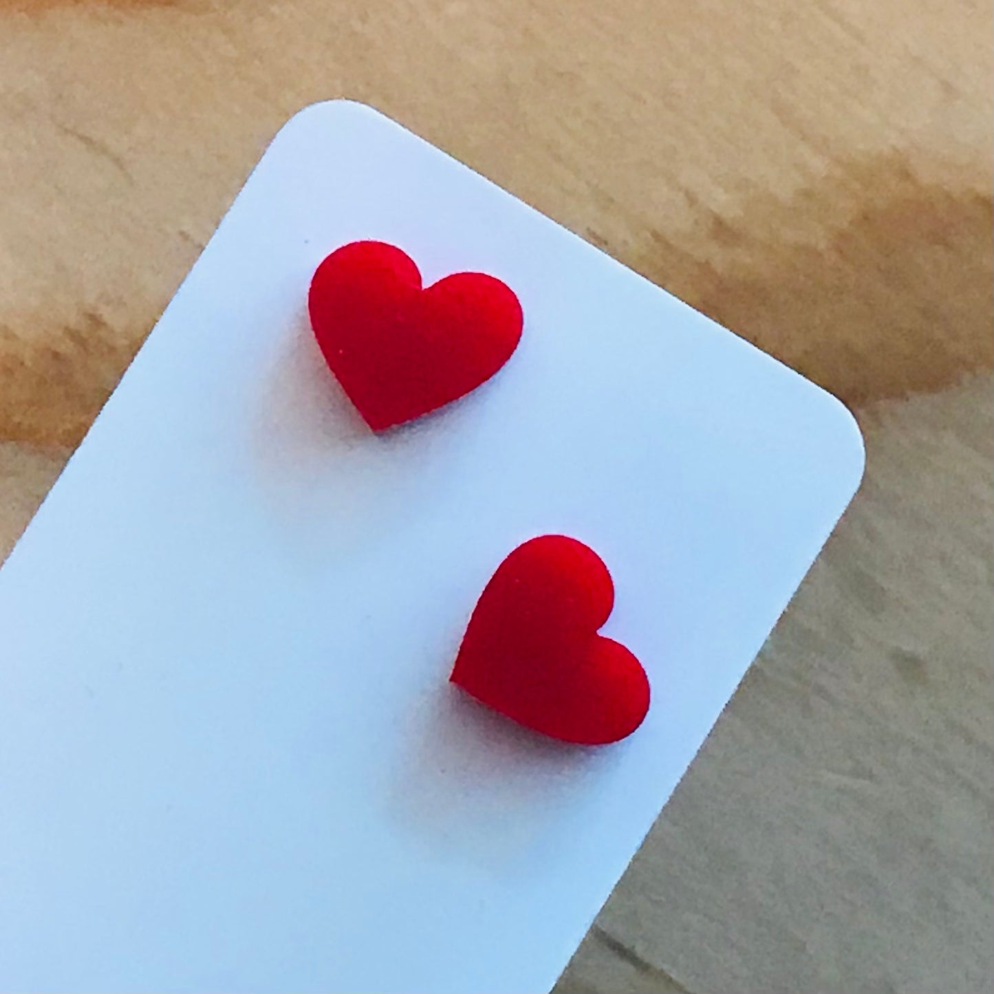 Novelty Studs Earrings - Graphic Acrylic