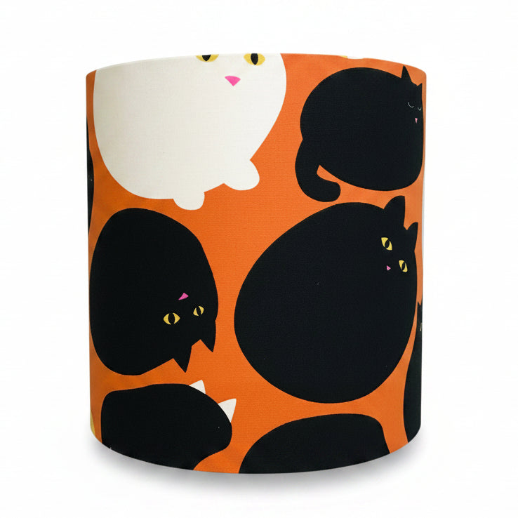 Orange Cat Lamp
