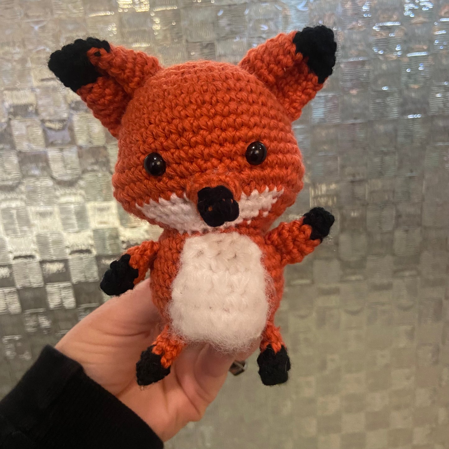 Mini Fox Crochet Toy