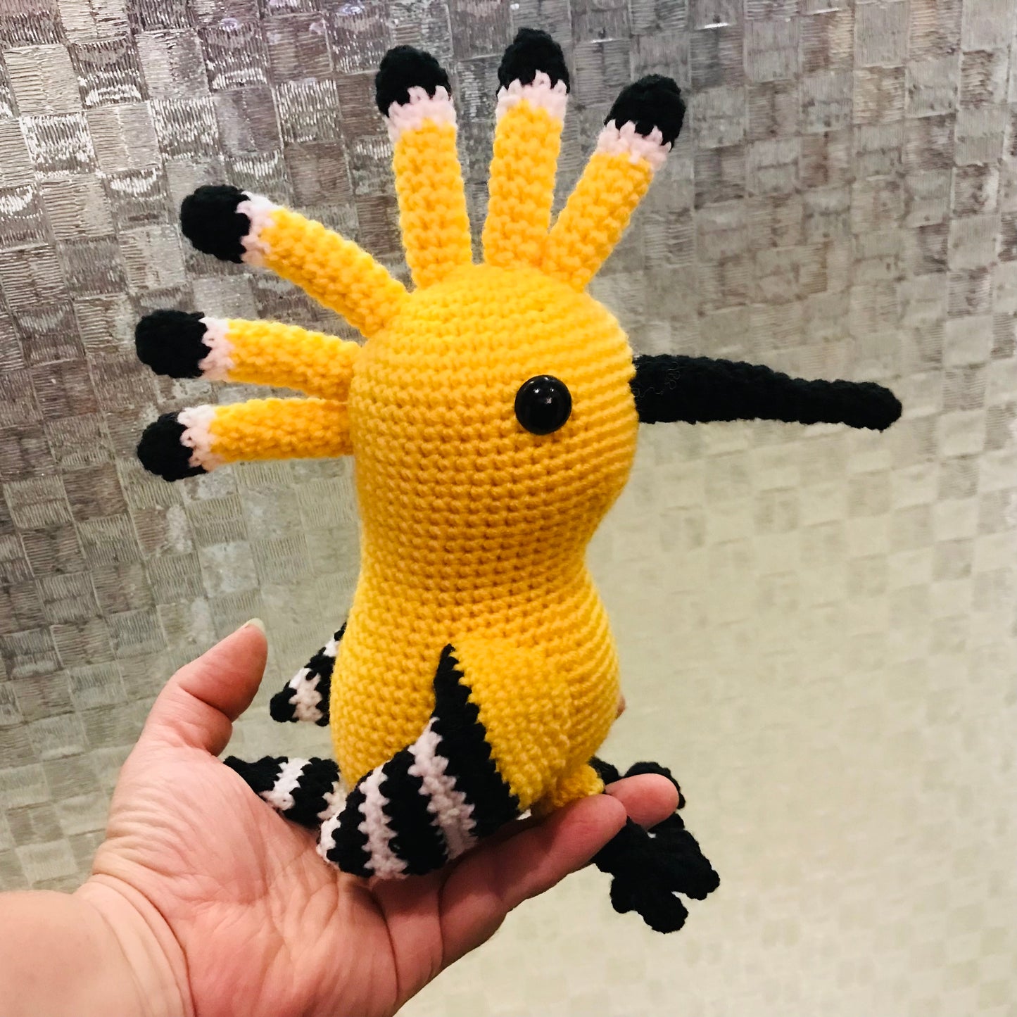 Hoopoe Amigurumi Crochet Bird Toy
