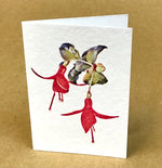Vintage Floral Mini Greeting Card Collection