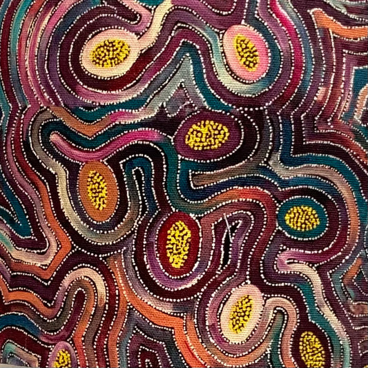 Mulberry Ceramic Lamp With Bush Potato Dreaming Shade