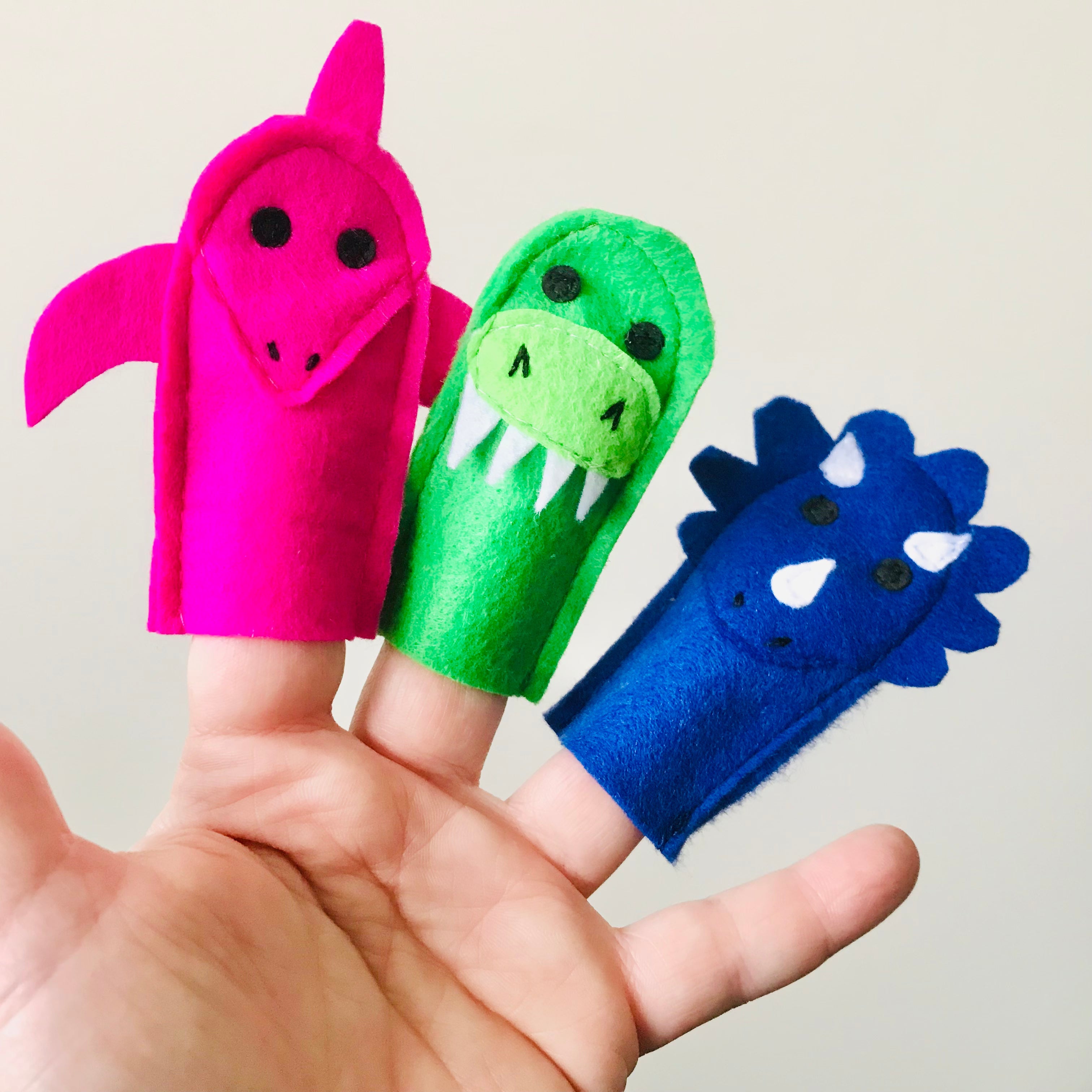 Felt Handmade Finger Puppet Sets