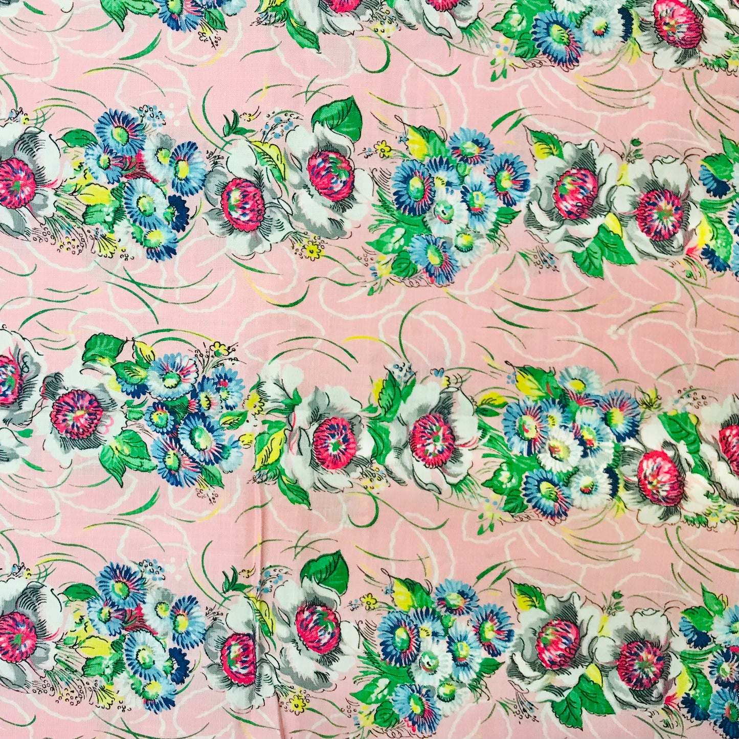 Custom Lamp Shade only - Kitsch Retro Pink Floral